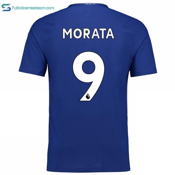 Camiseta Chelsea 1ª Morata 2017/18